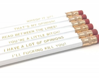 ¡Vaya! Juego de lápices - Nuevo y mejorado - RHOC Fan Favorite