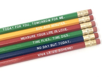 No Day But Today Pencil Set