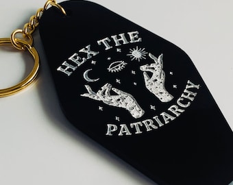 Hex the Patriarchy Keychain