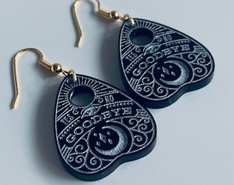 Ouija Planchette Ohrringe