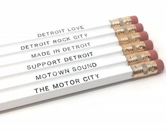 Detroit Pencil Set