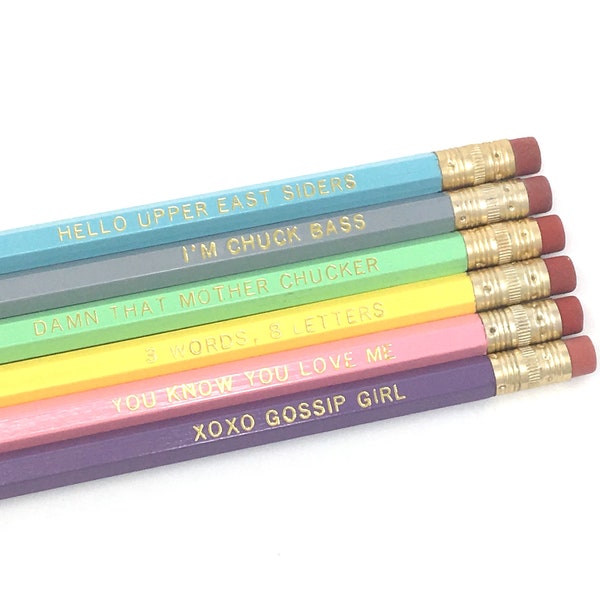 You Know You Love Me Pencil Set