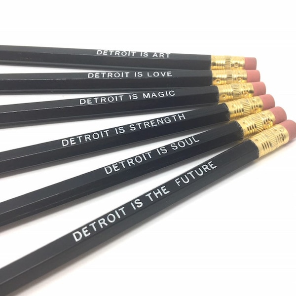 Detroit Is Pencil Set