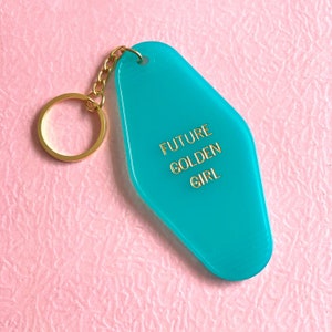 Future Golden Girl Keychain