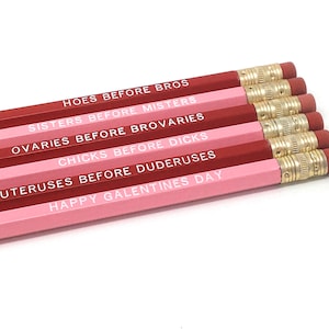 Galentines Pencil Set