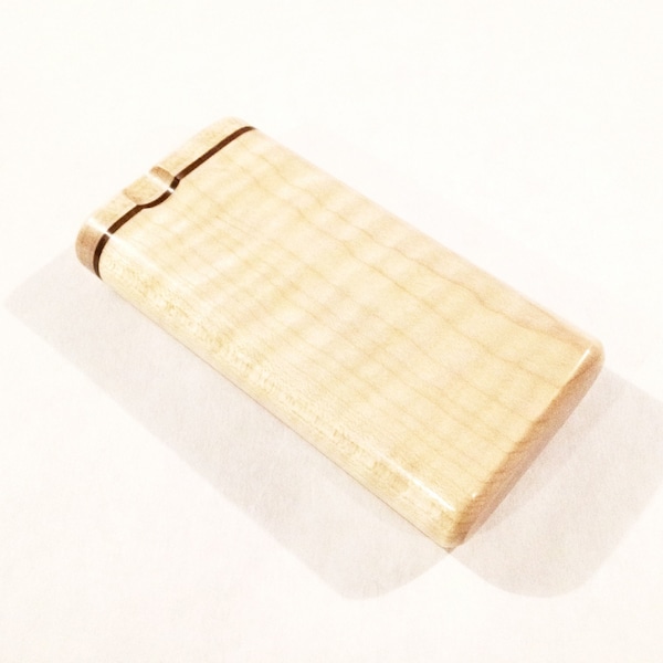 Dugout One Hitter - Tall - Curly Maple w/ Roast Accent