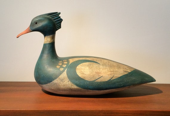 Merganser Decoys (male or Female) by K. William Kautz - Etsy