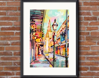 18 x 24 Custom Listing or French Quarter Stroll