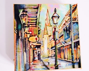 New Orleans Painting, New Orleans Decor, New Orleans Canvas, New Orleans Decor, Souther Decor