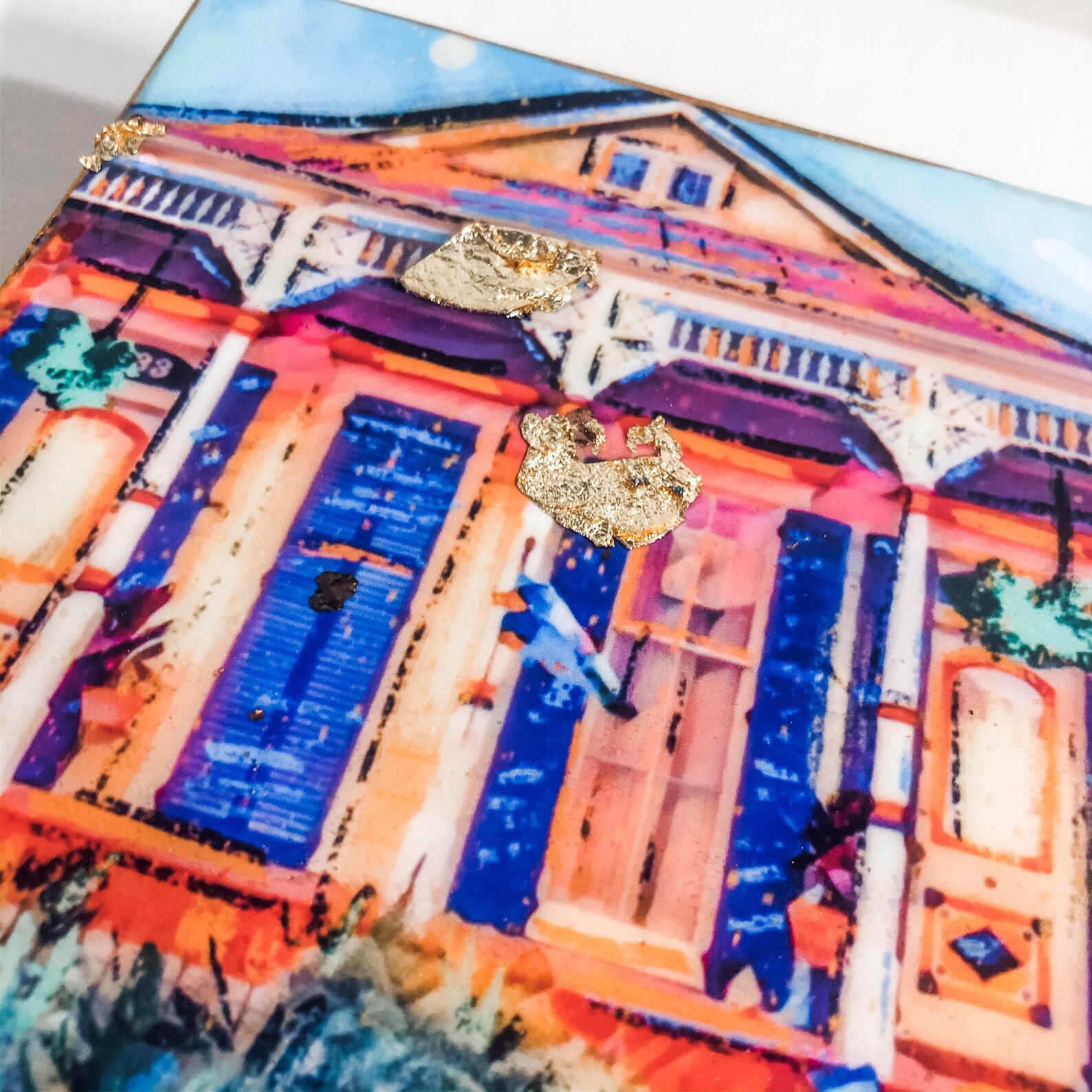 New Orleans Art French Quarter Painting Wall Art Etsy