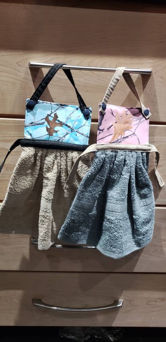 Apron Hand Towels Kitchen Towel Kitchen Hand Towel Snap Etsy