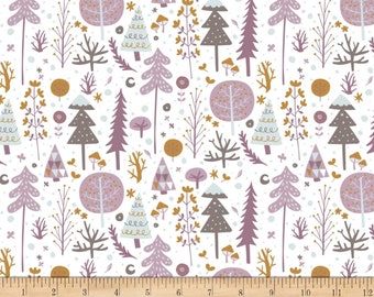 Snowfall Tundra White Camelot 100% Cotton fabric by the yard  (CA721)