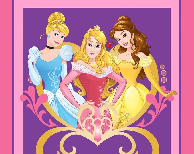 Disney Keys to the kingdom  panel 36"  Springs Creative 100% cotton 43" wide fabric Sold by the Panel (SC236)