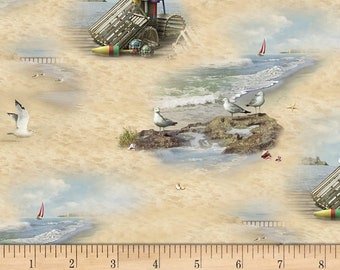 Coastal Dreams Fabric - Etsy