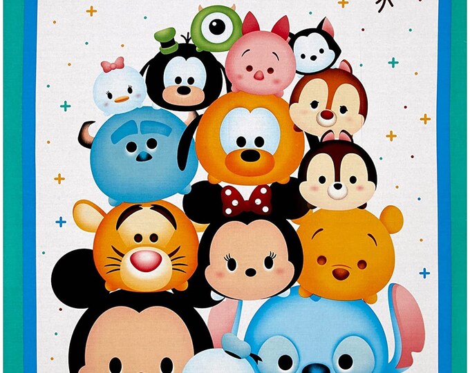 Disney Tuum sum  panel 36"  Springs Creative 100% cotton 43" wide fabric Sold by the Panel (SC409)