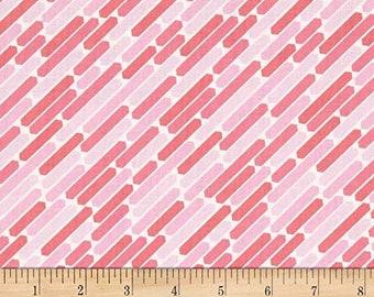 Pastel Me More Pink Camelot 100% Cotton fabric by the yard  (CA590)