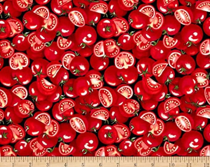 Fabri-Quilt Farmer John Garden Cherry Tomato, Yard, Multi (FQ352)