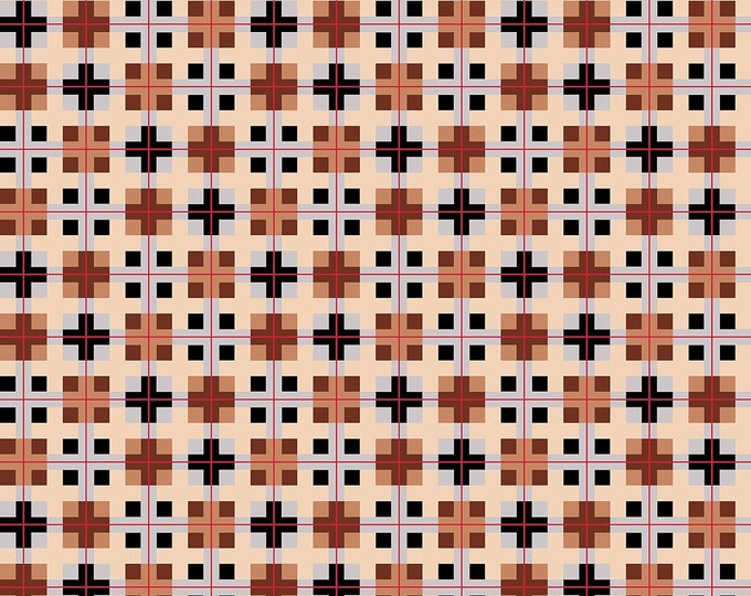 Quilting Treasures Desiree North Woods Neighbor Plaid Premium Quality 100% Cotton Fabric (QT1014)