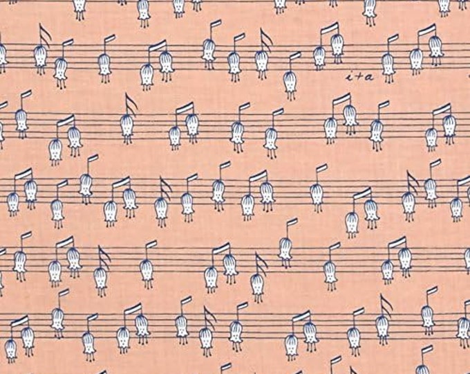 Quilting Treasures Melodie Musical Notes Premium Quality 100% Cotton Fabric (QT1193KK)