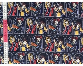 Springs Creative Hocus Pocus Night Sky Premium Quality 100% Cotton Fabric (SC116BB)