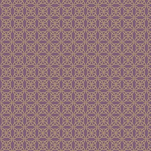 Lewis and Irene Celtic Knot Heather with Gold Metallic Premium Quality 100% Cotton Fabric (M516)