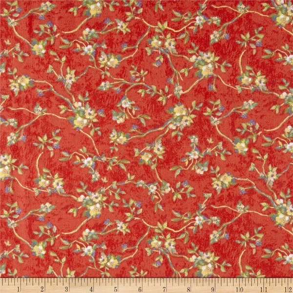 Springs Creative Sweet Melody Dogwood Blossoms Premium Quality 100% Cotton Fabric (SC1538KK)