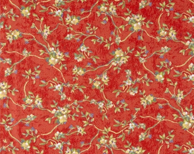 Springs Creative Sweet Melody Dogwood Blossoms Premium Quality 100% Cotton Fabric (SC1538KK)