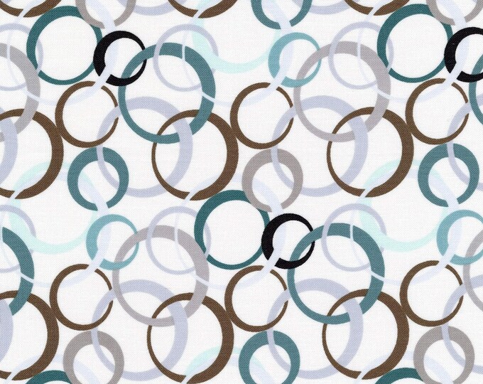 Timeless Treasures Desert Rose Looped Ring Pebble Premium Quality 100% Cotton Fabric (TT1124KK)