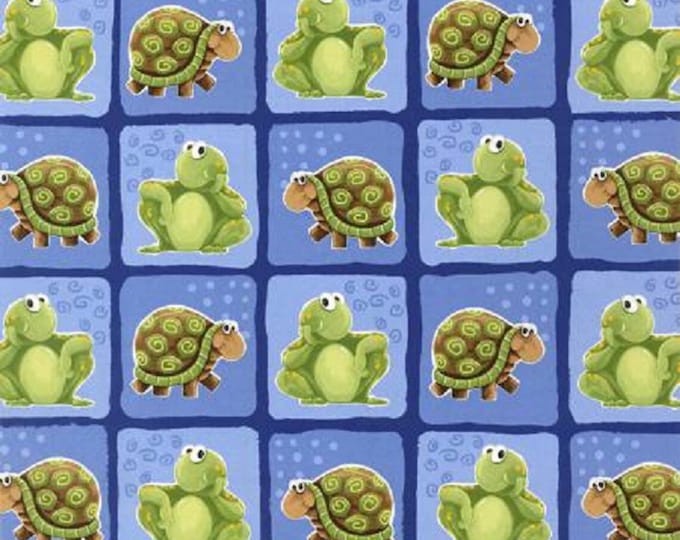 Susybee Paul and Sheldon Paddling Patchwork Premium Quality 100% Cotton Fabric (SB125)