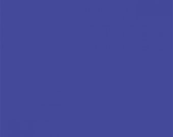 Springs Creative Natural Charm Solid Color Dazzling Blue Premium Quality 100% Cotton Fabric by The Yard. (SC1116AA)
