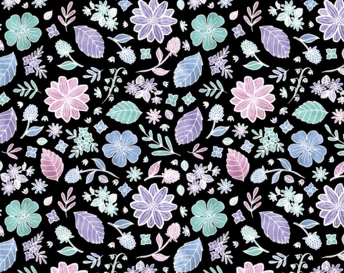 Camelot Fabrics Mystic - Enchanted Garden Mystery Magic Premium Quality 100% Cotton Fabric (CA949KK)