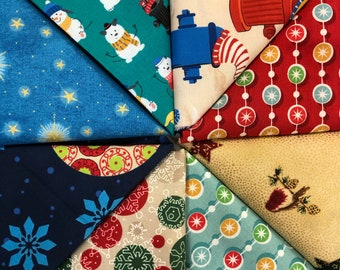 4 yards bundle of 100% cotton quilting fabric, excellent option for masks