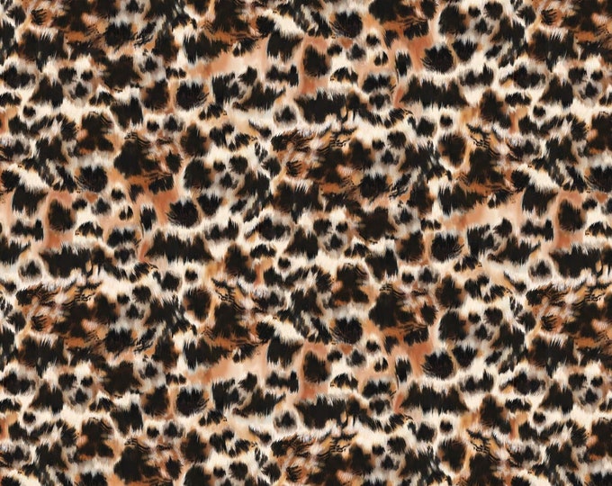 Quilting Treasures Nocturnal Wonders Feathers Cream- Premium Quality 100% Cotton Fabric (QT831)