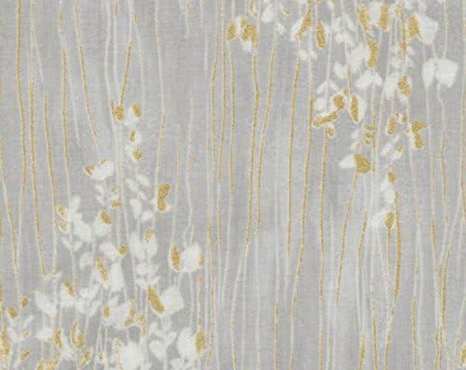 Timeless Treasures Zephyr Cloud Sprigs Stripe Premium Quality 100% Cotton Fabric (TT457)