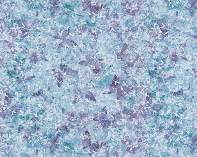 Springs Creative Susan Winget Jasmine Floral Tonal Butterflies Premium Quality 100% Cotton Fabric (SC1384)