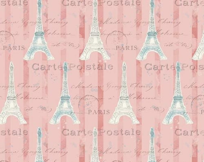 David Textiles Iconic Paris Premium Quality 100% Cotton Fabric (DA165)