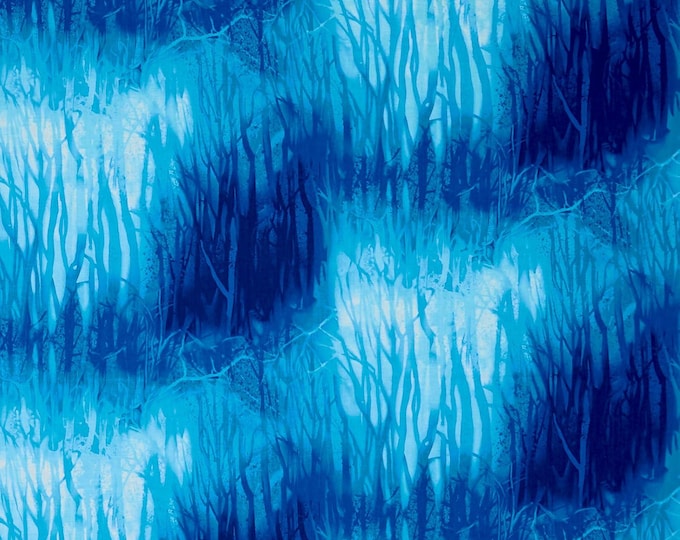 Timeless Treasures Deep Forest Trees Premium Quality 100% Cotton Fabric (TT774)