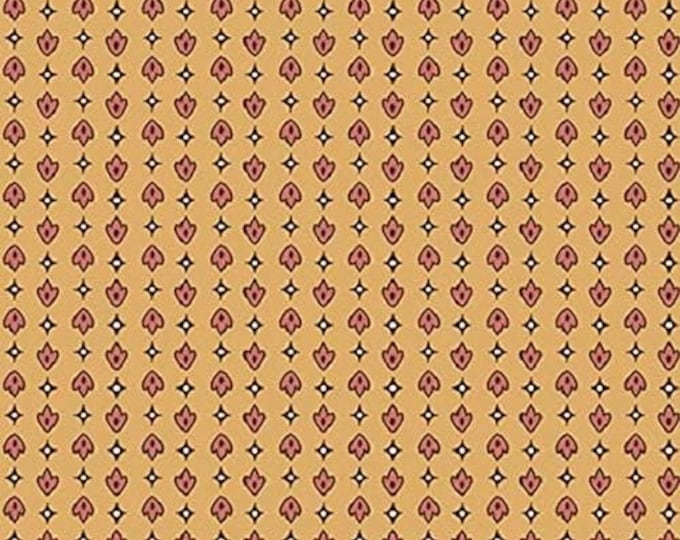 Quilting Treasures Essex Foulard Dark Butterscotch by Antiquities Premium Quality 100% Cotton Fabric (QT1278KK)