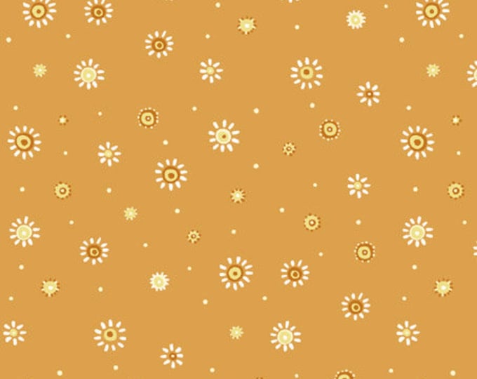 Susybee Whimsy Dots Pastel Orange Premium Quality 100% Cotton Fabric (SB131)