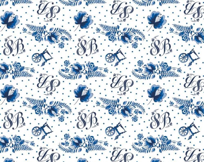 Camelot Fabrics Sleeping Beauty Polka Dot Premium Quality 100% Cotton Fabric (CA1123KK)