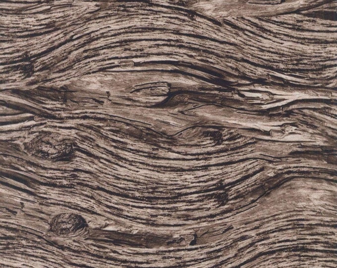 Quilting Treasures Fabrics Open Air Drift Wood Taupe Premium Quality 100% Cotton Fabric (QT1151XX)