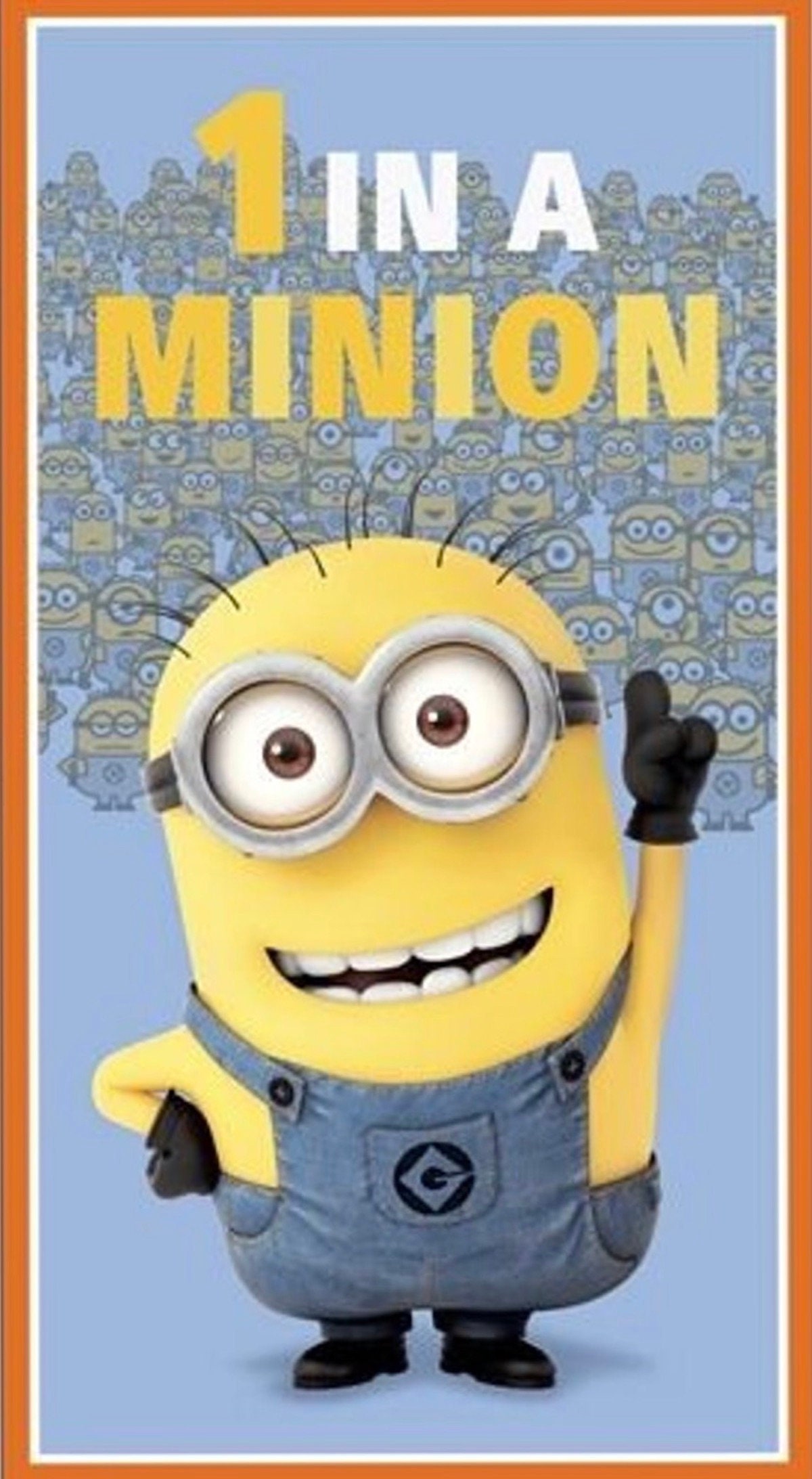 Quilting Treasures Despicable Me Minions 1 in a Minion