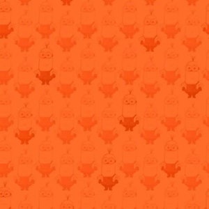 Quilting Treasures Despicable Me Minions Kevin Orange Premium Quality 100% Cotton Fabric (M20)