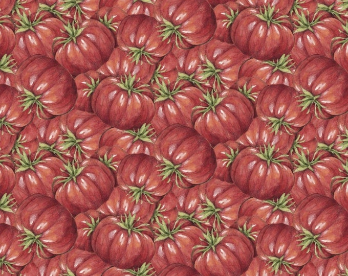 Springs Creative Carol's Corner Tomatoes Premium Quality 100% Cotton Fabric (SC134)