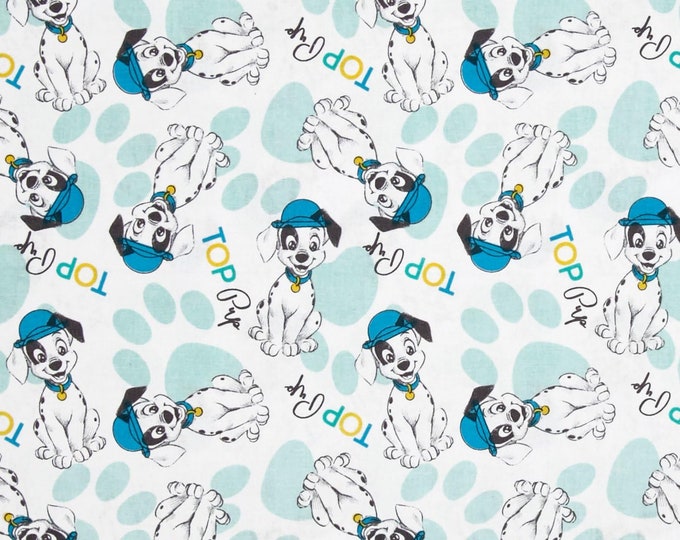 Springs Creative Disney Fashion Trend Top Pup Premium Quality 100% Cotton Fabric (SC100)