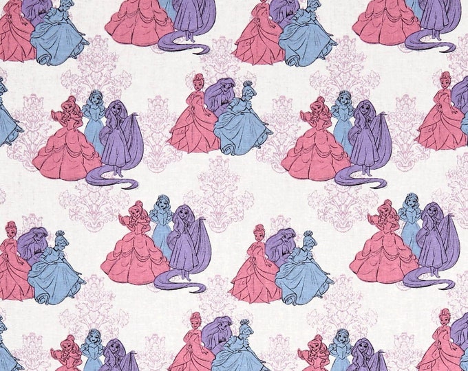 Springs Creative Disney Princess Fashion Princess Friends Premium Quality 100% Cotton Fabric (SC1150)