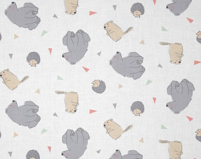 Springs Creative Nursery Camp Wee One Toss Up Multi Premium Quality 100% Cotton Fabric (SC281)