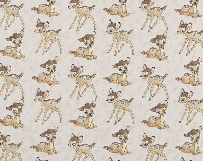 Springs Creative Disney Fashion Trend Bambi Toss Premium Quality 100% Cotton Fabric (SC1472)