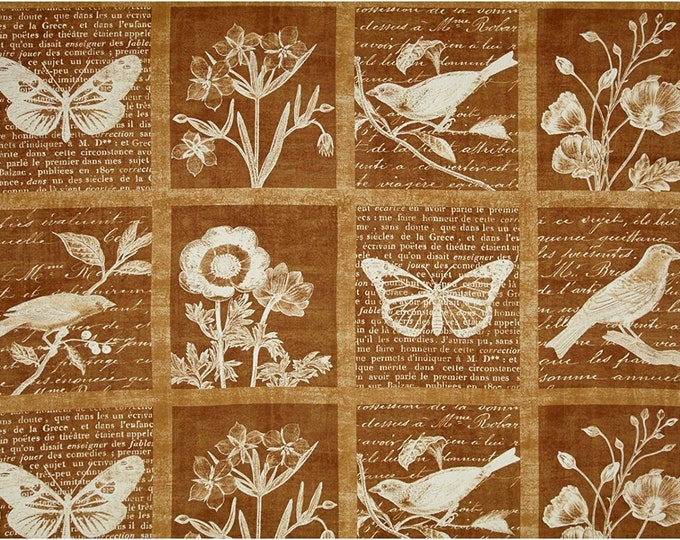 Robert Kaufman Botanical Beauty Blocks Natural Premium Quality 100% Cotton Fabric (RK35)