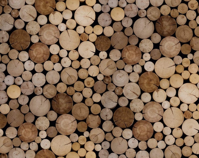 Windham Fabrics Landscapes Wood Eye Multicolor Premium Quality 100% Cotton Fabric (M502KK)